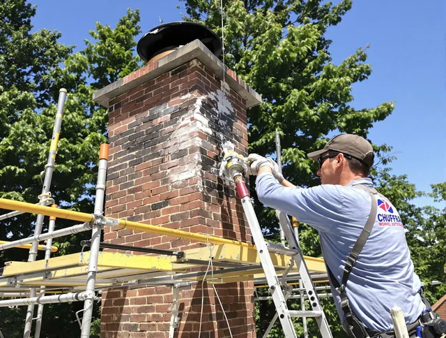 Structural chimney repair by Medina Chimney Sweep in Medina, OH