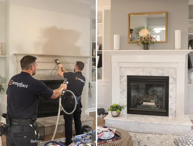 Professional soot removal by Medina Chimney Sweep team in Medina, OH
